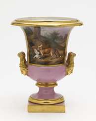 Crater vase. Nymphenburg, around 1830/1840, model by Friedrich Gärtner Crater vase. Nymphenburg, around 1830/1840, model by Friedrich Gärtner