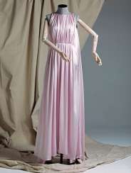 ROKSANDA ILINCIC'S OYSTER PINK SILK 'AURELIE' DRESS ROKSANDA ILINCIC'S OYSTER PINK SILK 'AURELIE' DRESS