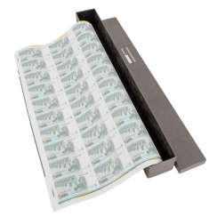 Rarely offered 5 Euro banknote sheets, Rarely offered 5 Euro banknote sheets,