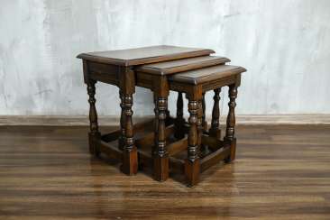 Vintage set of nesting tables Vintage set of nesting tables