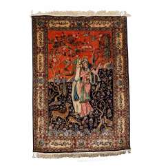Orient carpet. IRAN, 20. Century, approx. 185x125 cm. Orient carpet. IRAN, 20. Century, approx. 185x125 cm.