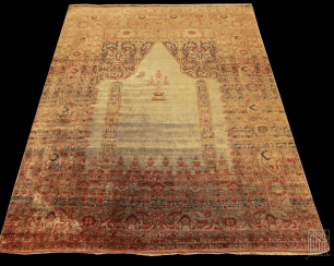 Vintage silk carpet Vintage silk carpet