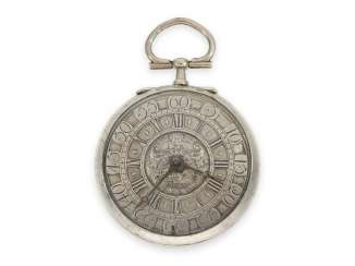 Pocket watch: early Champleve Spindeluhr, Franz (Frank) Antoni Erb, Vienna, No. 214, watchmaker to the court of the Emperor Joseph I., about 1715 Pocket watch: early Champleve Spindeluhr, Franz (Frank) Antoni Erb, Vienna, No. 214, watchmaker to the court of the Emperor Joseph I., about 1715