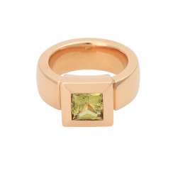 JOCHEN POHL bague dame vert Grenat JOCHEN POHL bague dame vert Grenat