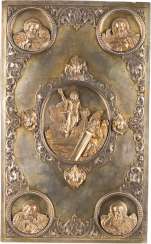 VERMEIL-BOOK COVER OF A GOSPEL VERMEIL-BOOK COVER OF A GOSPEL
