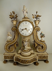 l'horloge du XVIIIE siècle porcelaine de Meissen du XVIIIE l'horloge du XVIIIE siècle porcelaine de Meissen du XVIIIE