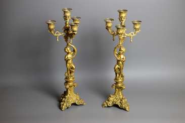 Candelabra Pair Candelabra Pair