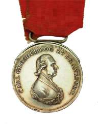 Frankfurt: the medal of honor of the Grand Duke Carl Theodor of Dalberg, medal of honour, in silver, 2. Type. Frankfurt: the medal of honor of the Grand Duke Carl Theodor of Dalberg, medal of honour, in silver, 2. Type.