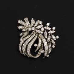 High quality brooch with brilliants and diamonds High quality brooch with brilliants and diamonds