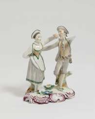 Rural Dance Couple. Ludwigsburg, 1760/1765, model Joseph Nees Rural Dance Couple. Ludwigsburg, 1760/1765, model Joseph Nees