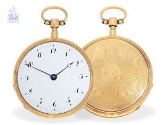 Pocket watch: exquisite French repeater watch in near mint condition, Breguet et Fils No. 2221, CA. 1820 Pocket watch: exquisite French repeater watch in near mint condition, Breguet et Fils No. 2221, CA. 1820