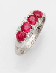 High-fine Burma ruby ring by Cartier High-fine Burma ruby ring by Cartier