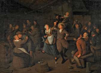 Molenaer, Jan Miense. Dancing Peasant Society. Molenaer, Jan Miense. Dancing Peasant Society.