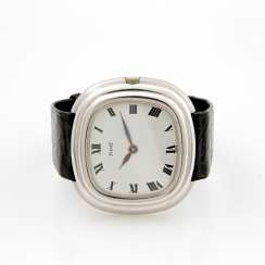 PIAGET men's watch, 18 K white gold, 1970s PIAGET men's watch, 18 K white gold, 1970s