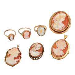 Jewelry mixed lot of 7 pieces, Jewelry mixed lot of 7 pieces,