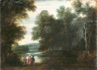 Paysage avec la Gang d'Emmaüs Paysage avec la Gang d'Emmaüs