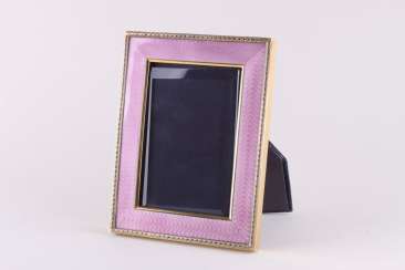 Frame for a photo. 925 sterling silver, enamel guilloche. Frame for a photo. 925 sterling silver, enamel guilloche.