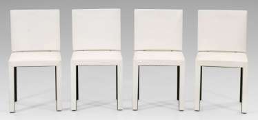 Four Arcadia chairs by Paolo Piva Four Arcadia chairs by Paolo Piva