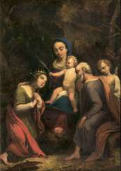 The mystic marriage of Saint Catherine. Catherine The mystic marriage of Saint Catherine. Catherine