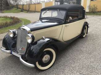 Mercedes Benz type 170 V, series W 136, Cabriolet, 2-door, four-cylinder, 1.697 CC engine built in 1941 Mercedes Benz type 170 V, series W 136, Cabriolet, 2-door, four-cylinder, 1.697 CC engine built in 1941