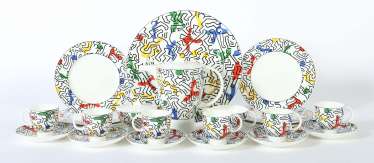 Kaffeeservice ''Spirit of Art'' E: Keith Haring (1958-1990) Kaffeeservice ''Spirit of Art'' E: Keith Haring (1958-1990)