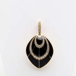 Pendant clip m. diamonds Pendant clip m. diamonds
