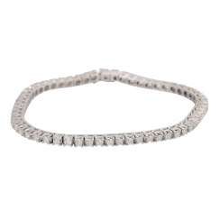 Rivièrearmband mit 58 Brillanten, zusammen ac 2,9 ct, Rivièrearmband mit 58 Brillanten, zusammen ac 2,9 ct,
