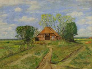 Homestead in spring ' Homestead in spring '