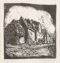 DREI STADTANSICHTEN (EDIGER UND GELNHAUSEN) DREI STADTANSICHTEN (EDIGER UND GELNHAUSEN)
