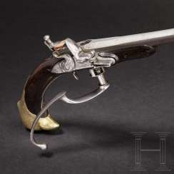 Rare flintlock breech-loader gun System Rare flintlock breech-loader gun System