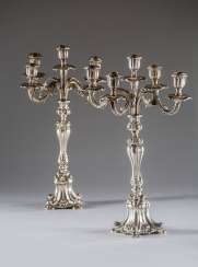 Pair of large candelabra, Pair of large candelabra,