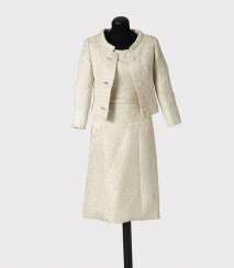 Ensemble 2-piece dress and jacket. Pierre Balmain Pierre Balmain Haute Couture, Paris, 1965 Ensemble 2-piece dress and jacket. Pierre Balmain Pierre Balmain Haute Couture, Paris, 1965