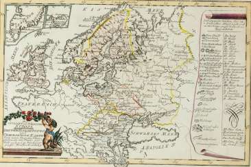 The Eastern and Northern Europe. Third Intro and overview map The Eastern and Northern Europe. Third Intro and overview map
