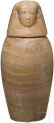 Canopic банки с Amset-крышка, Египет, 26. Династии 664 - 525 до н. э. Canopic банки с Amset-крышка, Египет, 26. Династии 664 - 525 до н. э.