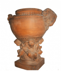Two antique planters Two antique planters