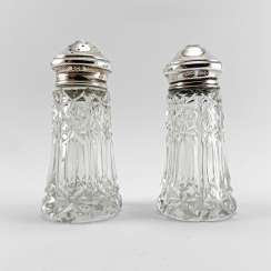 Set für Gewürze "FH Adams & Holman". England, handgemacht, Silber, 1948 Set für Gewürze "FH Adams & Holman". England, handgemacht, Silber, 1948