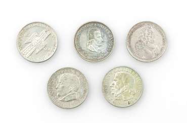 BRD - All of the TOP 5 with 5 DM 1952 D, germanisches Museum BRD - All of the TOP 5 with 5 DM 1952 D, germanisches Museum
