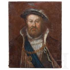 Portrait of king Henry VIII., England, 18./19. Century Portrait of king Henry VIII., England, 18./19. Century