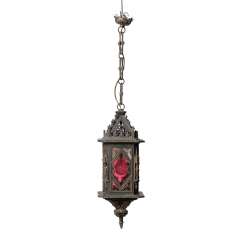 NEO-Gothic LANTERN, end of the 19th century. Century., NEO-Gothic LANTERN, end of the 19th century. Century.,