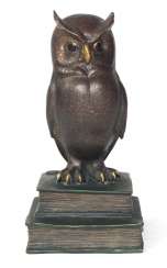 Wiener Bronze Büchereule Wiener Bronze Büchereule