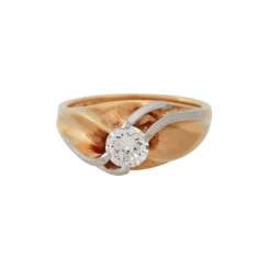CHRISTIAN BAUER solitair ring with brilliant, CA. 0,55 ct, CHRISTIAN BAUER solitair ring with brilliant, CA. 0,55 ct,