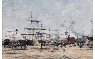 EUGÈNE BOUDIN (HONFLEUR 1824 - DEAUVILLE 1898) EUGÈNE BOUDIN (HONFLEUR 1824 - DEAUVILLE 1898)
