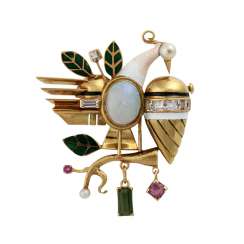 ANTON FRÜHAUF artist brooch/pendant ANTON FRÜHAUF artist brooch/pendant