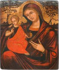MONUMENTAL IKONE MIT DER MOTHER OF CONSOLATION MONUMENTAL IKONE MIT DER MOTHER OF CONSOLATION