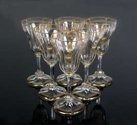 Set of 6 Lobmeyr goblet glasses Set of 6 Lobmeyr goblet glasses