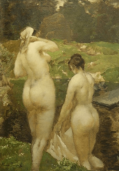 Two bathers Two bathers