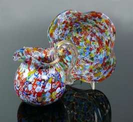 2 parts MURANO glass 2 parts MURANO glass