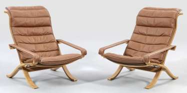 Pair of armchairs by Ingmar Relling Pair of armchairs by Ingmar Relling