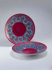Two large plates Two large plates