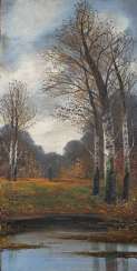 Herbstspaziergang, 20 Jahrhundert Herbstspaziergang, 20 Jahrhundert